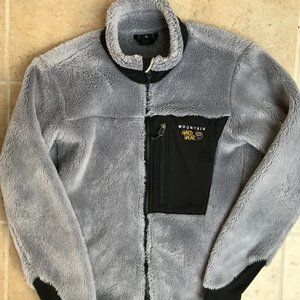 MOUNTAIN HARDWEAR ZIP JACKET Grey Sz 12